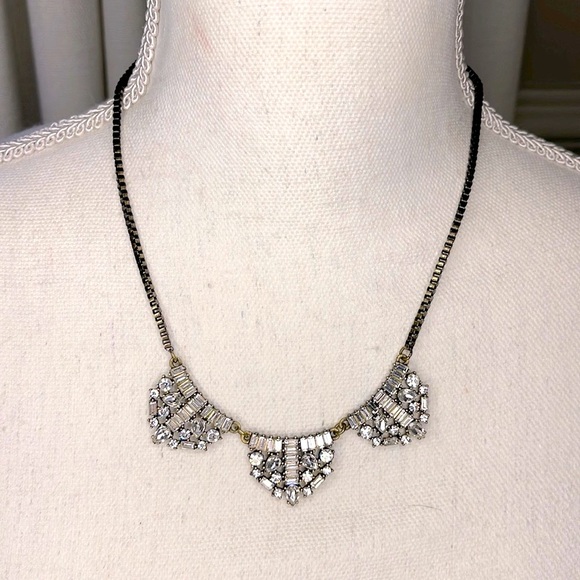 Vintage rhinestone necklace - Picture 1 of 4